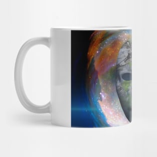 Mask in the space Mug